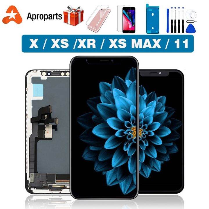 จอแสดงผลสำหรับ-iphone-x-xr-xs-max-การเปลี่ยนชุดประกอบหน้าจอสัมผัสรองรับ-face-id