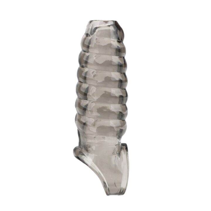 Anneau De Pénis En Silicone Réutilisable - Pour Homme, Effet Retardant, Noir