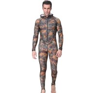 ZZOOI New Men Swimsuit Camouflage Camo Wetsuit For Scuba Free Diving Spear thumbnail