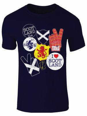 T-Shirt Men 2019 New Print Men T-Shirt Summer Scottish Stickers, I Love Scotland, Up Yer Kilt T-Shirt Nerd T-Shirts XS-4XL-5XL-6XL
