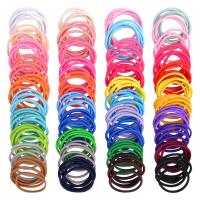 ✹❄ 10PCS Hair Bands for Children Colorful Scrunchie Rubber Band Ponytail Holder Hair Ties Elastic Hair Band Girl Hair Accessories