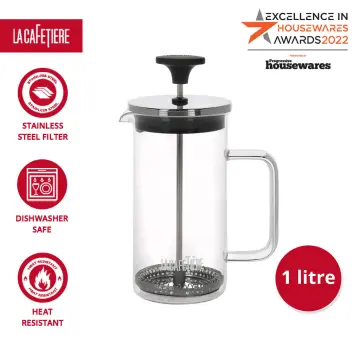 French Press 304 Stainless Steel Thermal Coffee Maker Tea Maker 800Ml 3  Filters -Scald Handle Rust-Proof Coffee Press 