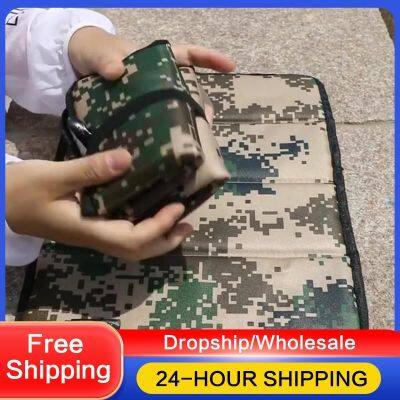 【YF】 Folding Camping Mat Portable Cushion Small Picnic Moisture-proof Thermal Insulation Oxford Cloth Beach