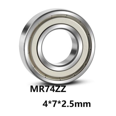 【CW】 5pcs/lot MR74ZZ Deep Groove Miniature Bearings MR74-ZZ 4x7x2.5mm  4x7x2.5 Material