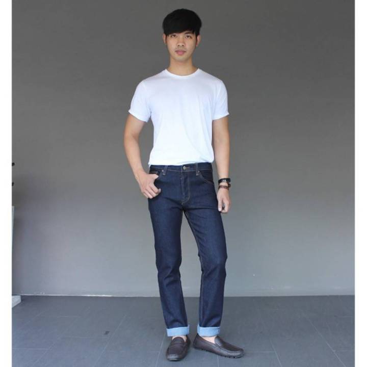 golden-zebra-jeans-กางเกงยีนส์ชายขากระบอกเล็กผ้ายืดไซส์เล็กไซส์ใหญ่