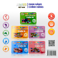 Bộ 175 Thẻ Flash Cards Quốc Kỳ Cờ Các Quốc Gia Trên Thế Giới - Miwako Store thumbnail