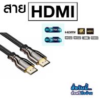 HDMI  CABLE สายHDMI ขนาด1M /1.5M /3M สายถักอย่างดีสวยงามทนทานรองรับภาพระดับ4K