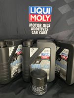 ชุดเปลี่ยนถ่ายน้ำมันเครื่องครบชุด 4 ลิตร honda yamahXADV 750 AFRICA TWIN KAWASAKI Liqui Moly10W-40 สังเคราะห์แท้100 พร้อมกรองน้ำมันเครื่อง สำหรับ  Z800/900/1000 Versys 1000 ZX10a