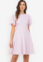 Zalora Work - Angel Sleeve Dress