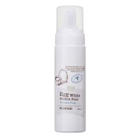 Skifood Egg White Perfect Pore Meringue Foam 200 ml. โฟมล้างหน้าเนื้อบับเบิ้ล