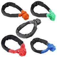 Synthetic Soft Shackle Rope Recovery Offroad Tow Shackle for UTV ATV 1/2