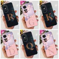 เคส Oppo Reno 10 Pro หรูหรามี26ตัวอักษรเคสโทรศัพท์ TPU แบบน่มซิลิโคนใสสำหรับ Oppo Reno 10 Pro Plus Reno 10 Pro + ปลอก