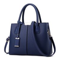 ✔Qyt Simple Style Fashion Women Bags Solid PU Leather Purses and Handbags All-match Ladies Shopping Shoulder Hand Bag