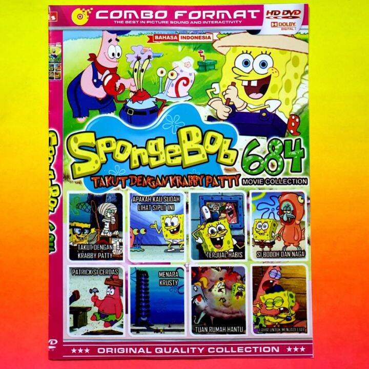 KASET DVD FILM ANAK TERBARU KARTUN SPONGEBOB-KADO ANAK FILM KARTUN ...