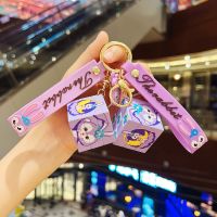 ❀۩❇ New Bunny Rubiks Cube Small Pendant Keychain Bag Keychain Jewelry Cute Wholesale Cartoon Ornament Car
