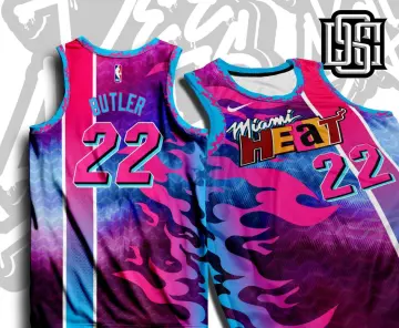 2020 Miami Heat Full Sublimated Basketball Jersey (Summer Edition)