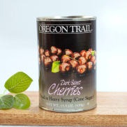 Qủa anh đào ngâm Dark Sweet Cherries hiệu Oregon Trail 425g