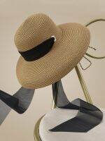 New Womens Boater Beach Hat Female Panama Classic