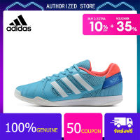 【100% genuine】Adidas Football Shoes-Adidas Top Sala IC Blue Size 39-45 รองเท้าสตั๊ด รองเท้าฟุตบอลผู้ชาย สตั๊ดฟุตบอล รองเท้าสตั๊ด Adidas Sports Mens Football Boots