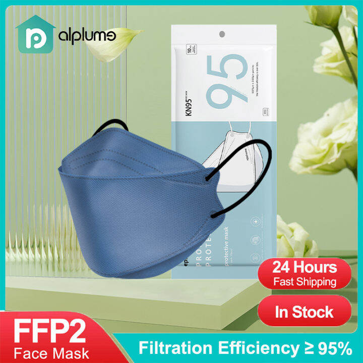 Alplume 50Pcs KF94 mask disposable kf94 face mask fda approved washable