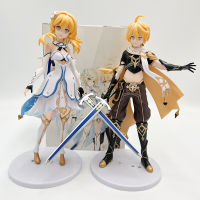 ใหม่หุ่นอนิเมะ Genshin Impact Figure Barbara Aether Lumine PVC ตุ๊กตาขยับแขนขาได้ตกแต่งรวบรวมตุ๊กตาคอลเลกชันของเล่น