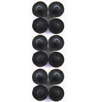 12pcs 1K8837529 Car Interior Door Cushion Shockproof Rubber Buffering Stopper For VW Golf R32 MK6 Polo Sharan Scirocco Alhambra Decorative Door Stops