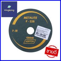 กระดาษทรายกลม NORTON F226 เบอร์ 80 4 นิ้วSANDING DISC NORTON F226 NO.80 4IN **ลดราคาจัดหนัก **