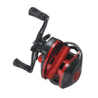 【Hot Sale Item】8KG Baitcasting Reel ซีลคู่แบริ่งรอกตกปลาพร้อมระบบเบรกแม่เหล็กสีดำสีแดง