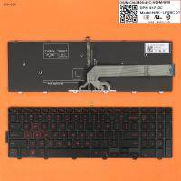 US New keyboard for Dell Inspiron 5547 5558 5552 5758 5755 5759 7557 7559 3541 3542 3543 3551 3558 3559 3552 Laptop Red Backlit Basic Keyboards