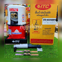 ?? ITC ?? ปั้มน้ำ เจ็ทคู่ ปั๊มดูดลึก รุ่น HTC-D325GX (PJ1) มอเตอร์ 300 วัตต์ / ดูดลึก 18-30 เมตร ปั้มน้ำดูดลึก ปั๊มน้ำบาดาล จัดส่ง KERRY ??