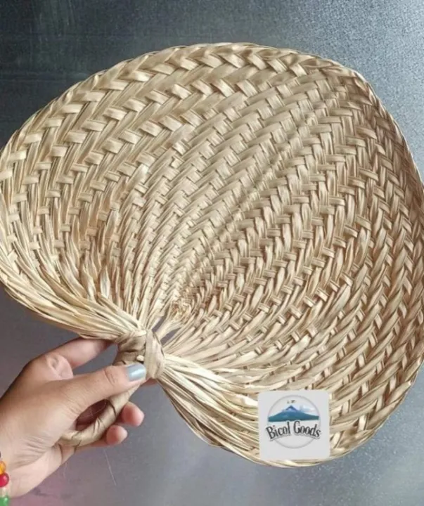 NATIVE FAN LARGE ABANIKO ANAHAW PAMAYPAY MADE IN BICOL SIZE 13-14 ...