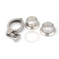 TEHE Sanitary Pipe Ferrule Gasket 1.5-inch Tri Clamp Clover Set