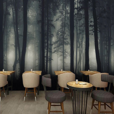 [hot]Custom 3D Photo Wallpaper Abstract Tree Forest Art Mural Wallpaper Modern Living Room Restaurant Wall Murals Wall Decor Painting