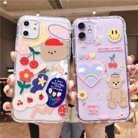 [คุณภาพดี] เคสโทรศัพท์มือถือคลายเครียด ลายหมี ใช้ได้กับเคสโทรศัพท์มือถือ IPHONE11/12MINI11/1211/12PRO11/12PROMAX13MINI1313PRO13P