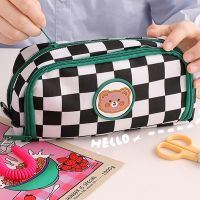 Kawaii Pencil Case For Girl Boy Large Capacity Storage Pen Pouch Back To School Cute Cosmetic Bag School Box Supplies Stationery