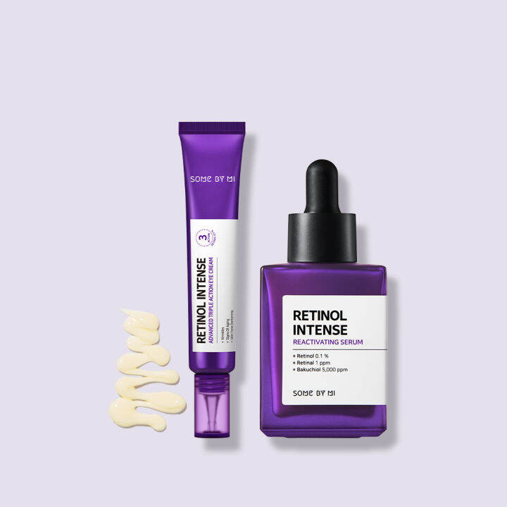 KOREA [SOMEBYMI] Retinol Intense Set(Eye Cream 30ml, Serum 30ml, Sheet ...
