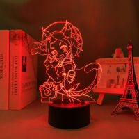 Game Led Night Light Genshin Impact Diona Figure for Room Decor Kids Birthday Gift Genshin Impact Table Led Lamp