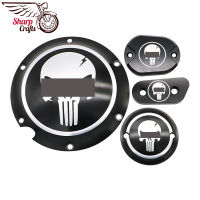 Motorcycle Parts Derby Timer Clutch Timing Covers Master Cylinder Chain Inspection Cover For Harley Sportster Iron XL883 XL1200