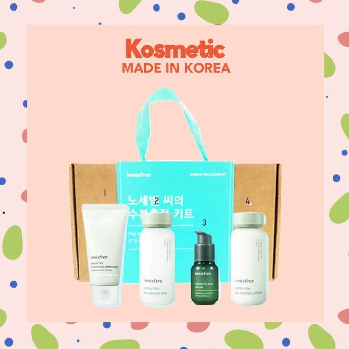 [INNISFREE] Green Tea Club Kit/KOSMETICPH Lazada PH