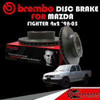 จานเบรกหน้า  BREMBO MAZDA FIGHTER 4x2  ปี 98-05 (09 A862 10)