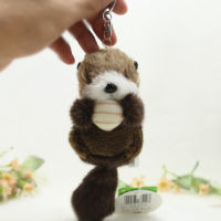 TAKENOKO 68420 Cute Otter Toy Doll Plush Toys Keychain Car Decoration Valentines Day Gift