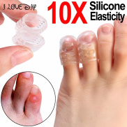 10 6 1 cái vỏ bảo vệ ngón chân silicon bảo vệ thoáng khí chống ma sát ngăn