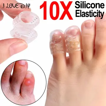 10pcs Anti Blister Toe Covers, Silicone Toes, Anti-Friction Breathable, Toe  Protector, Protector Foot Care