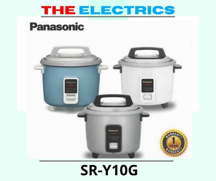Panasonic 1.0L Conventional Rice Cooker SRY10G Lazada