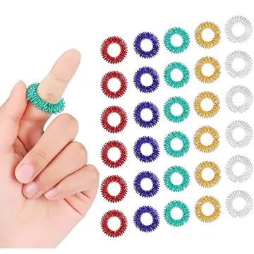 Spiky sensory finger rings benefits sales