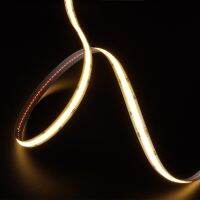 8MM Width Super Bright Self-adhesive 12V24V Flexible COB Led Strip Light For Household Ceiling And Cabinet Decoration