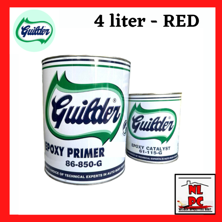 GUILDER Epoxy Primer Red w/ Catalyst Lazada PH