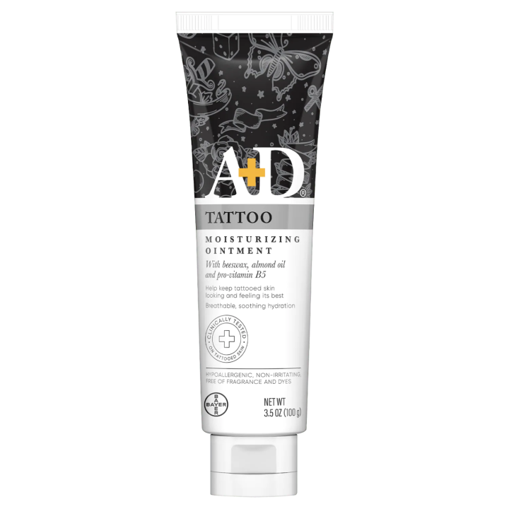 EXPIRY 07/2023 A+D Tattoo Moisturizing Ointment with Beeswax Almond Oil