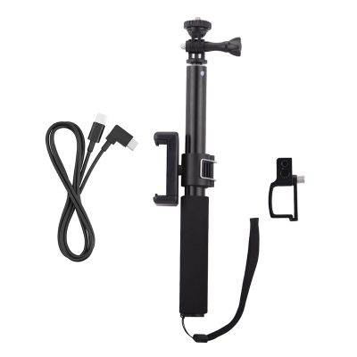 Selfie Stick for DJI OSMO Pocket 2 Handheld Gimbal Stabilizer Cable for Phone Clip Module Extension Pole