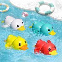 1PC Baby Bathroom Bath Shower Clockwork Swimming Children Play Water Cute Little Yellow Duck Bathing Bathtub Toys for Kid